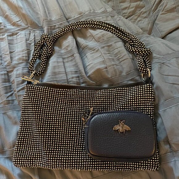 Rhinestone Purse for Women Evening Bag Glitter Sparkly Mini Handbags - Picture 2 of 7